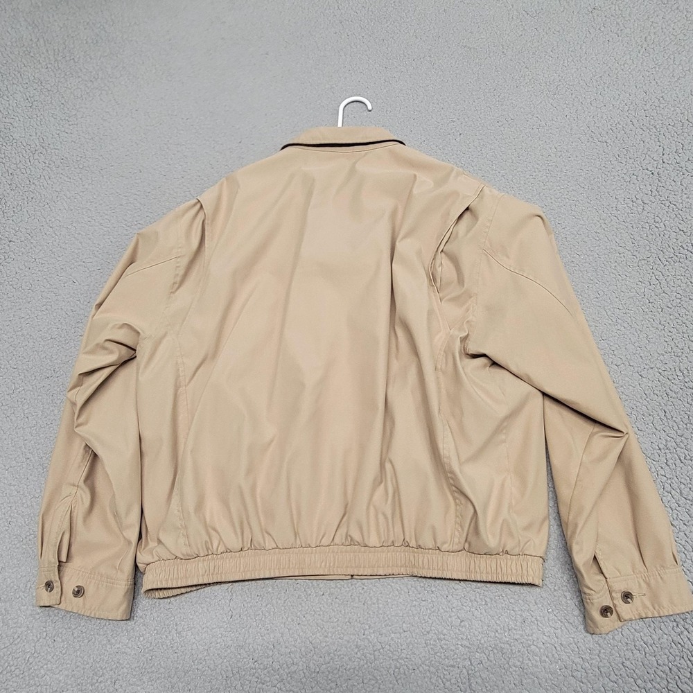 Polo Ralph Lauren Jacket Mens XL Beige Bi-Swing Bomber Collared Plaid Lined - Picture 7 of 15